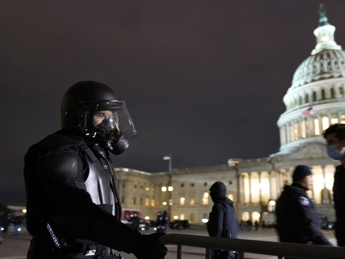 National Guard Forced to Evacuate Capitol Grounds After Alleged Mask ...