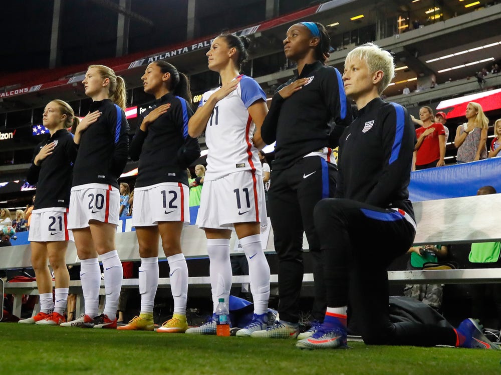 Megan Rapinoe And Woke Uswnt Suffer Stunning Upset Loss In Olympic Opener After Kneeling Before