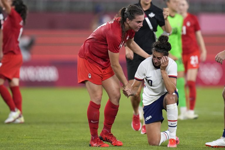 US Women’s Soccer Team Loses In Olympic Semifinal 10 To Canada