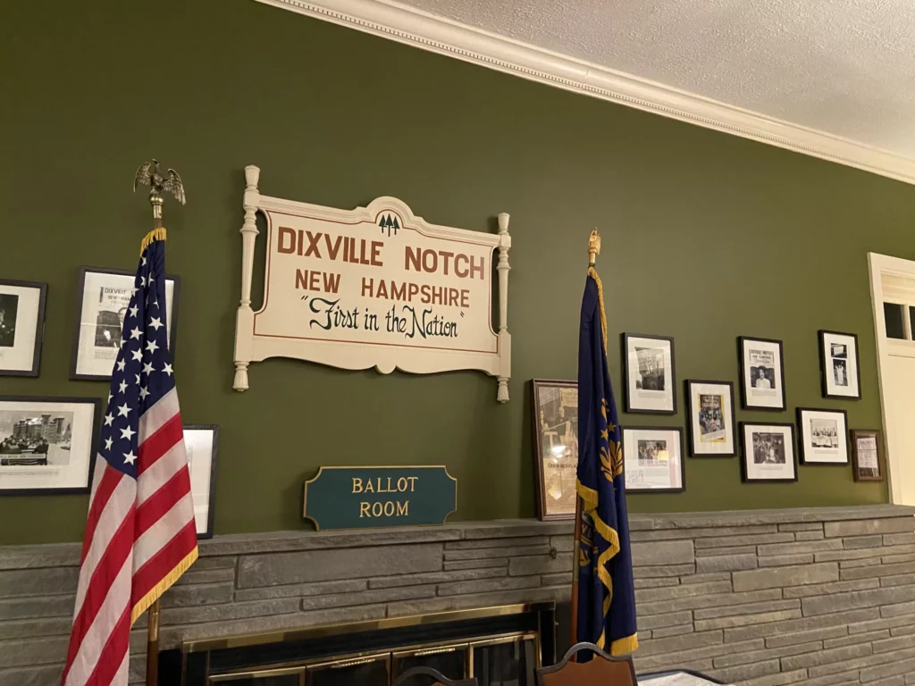 Dixville Notch, New Hampshire holds midnight voting, the first vote in the nation on election day (Washington Examiner/Callie Patteson)