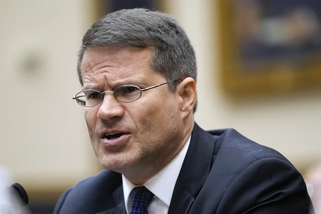 D. John Sauer, Special Assistant Attorney General with the Louisiana Department of Justice, testifies during a House Judiciary subcommittee hearing on what Republicans say is the politicization of the FBI and Justice Department and attacks on American civil liberties on Capitol Hill in Washington, Thursday, July 20, 2023. (AP Photo/Patrick Semansky)