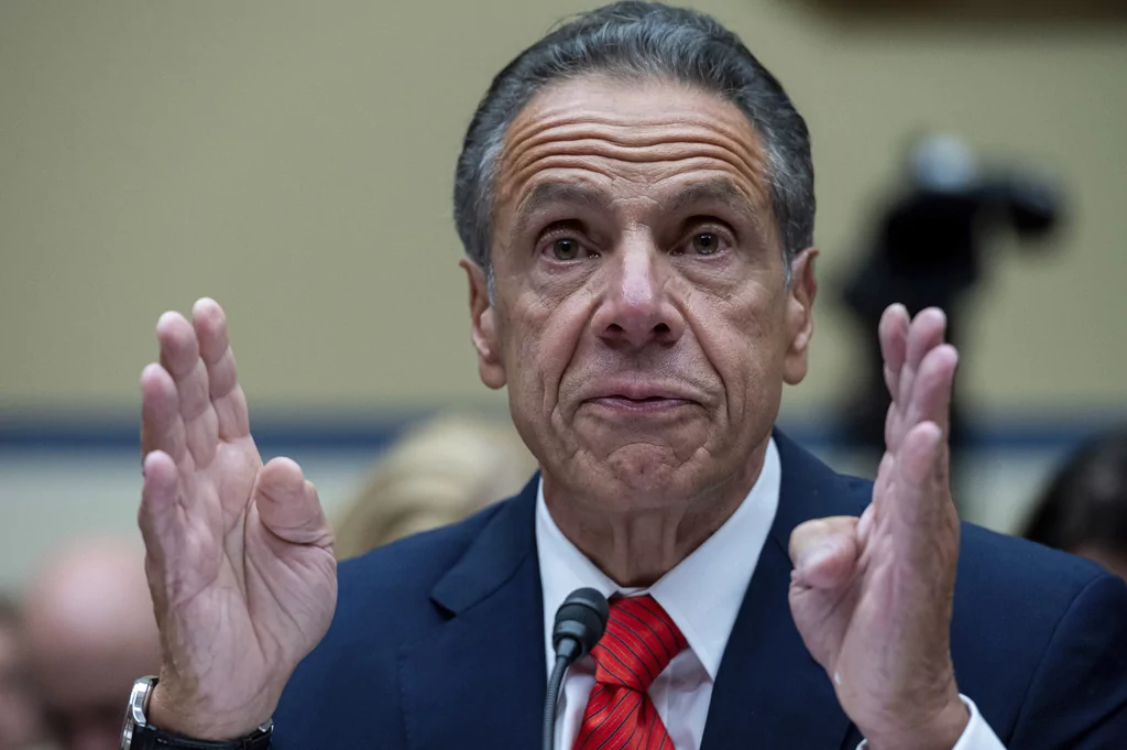 Former New York Gov. Andrew Cuomo testifies before the House Oversight Select Subcommittee's hearing on the COVID-19 pandemic, on Capitol Hill in Washington, Tuesday, Sept. 10, 2024.