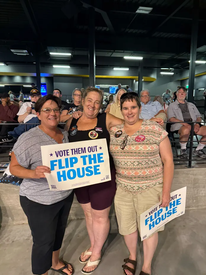 Won't Back Down rally with Rep. Maxwell Frost (D-CA) and Sen. Elizabeth Warren