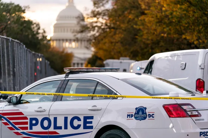 Washington Metropolitan Police, seen Oct. 19, 2022, in Washington. (AP Photo/J. Scott Applewhite, File)