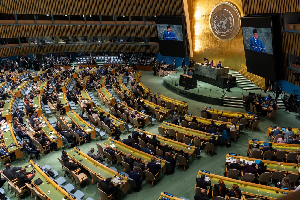 The 80th session of the United Nations General Assembly.