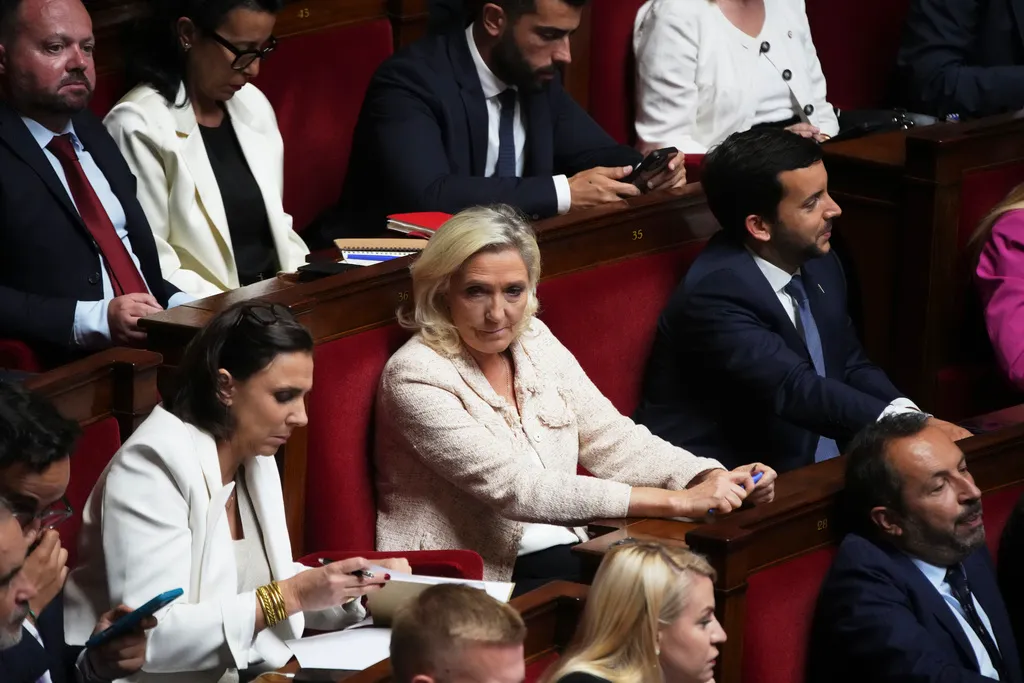 French right-wing leader Marine Le Pen.