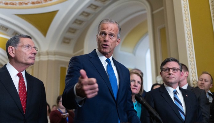Senate Majority Leader John Thune (R-SD).