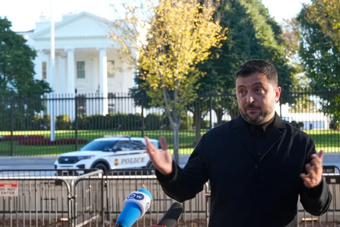 Ukrainian President Volodymyr Zelensky.