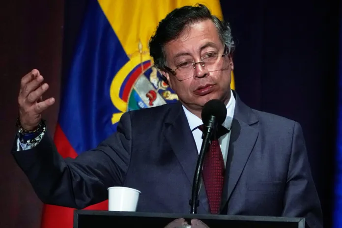 Colombian President Gustavo Petro