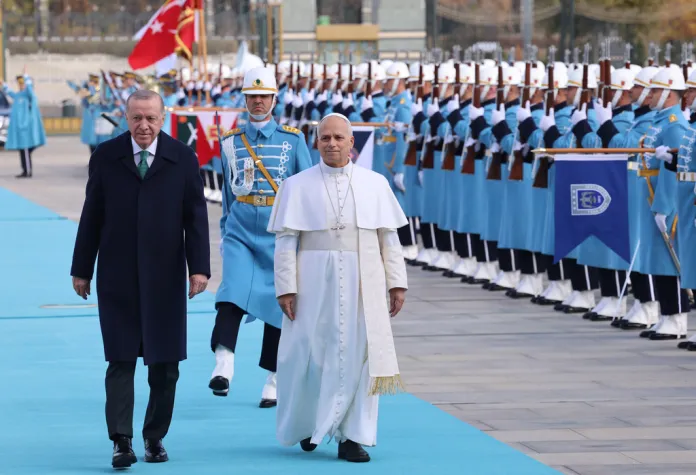 Erdogan and Pope Leo