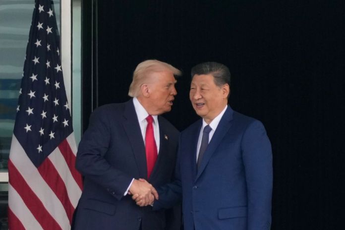 President Donald Trump and Chinese President Xi Jinping.