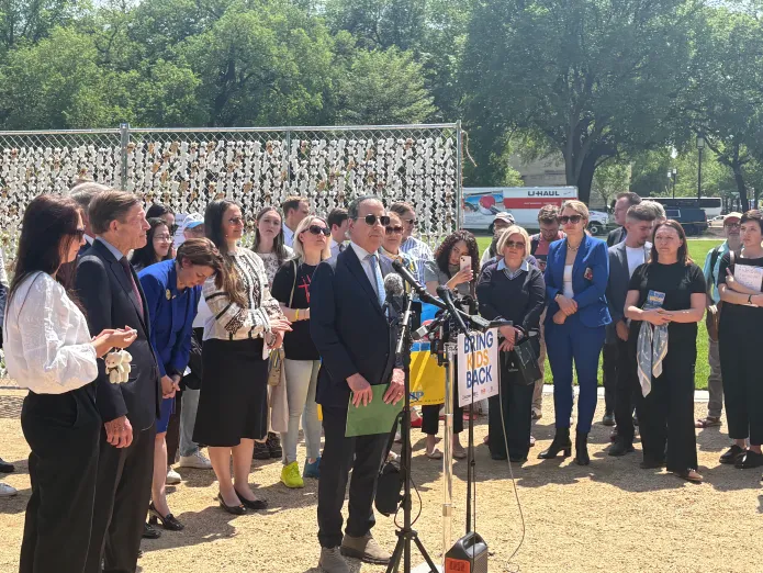 Rep. Jamie Raskin (D-MD) speaking at the event. (Photo by Emily Robertson/Washington Examiner)