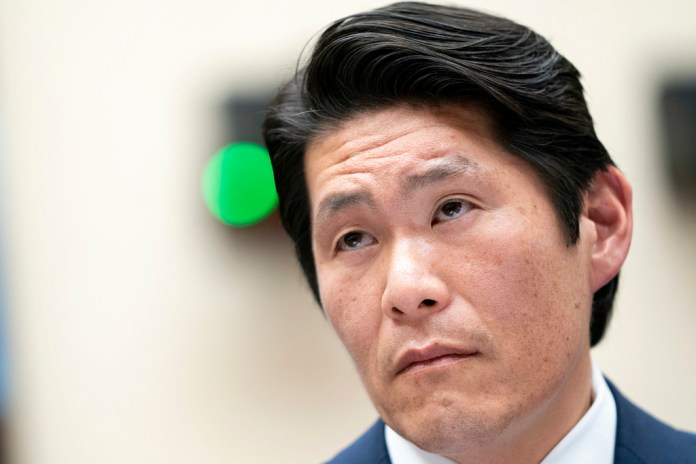 Former special counsel Robert Hur.