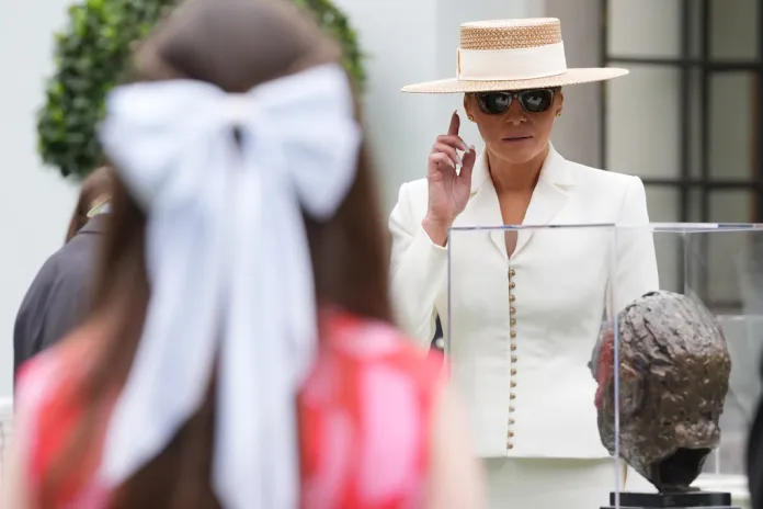 First lady Melania Trump.