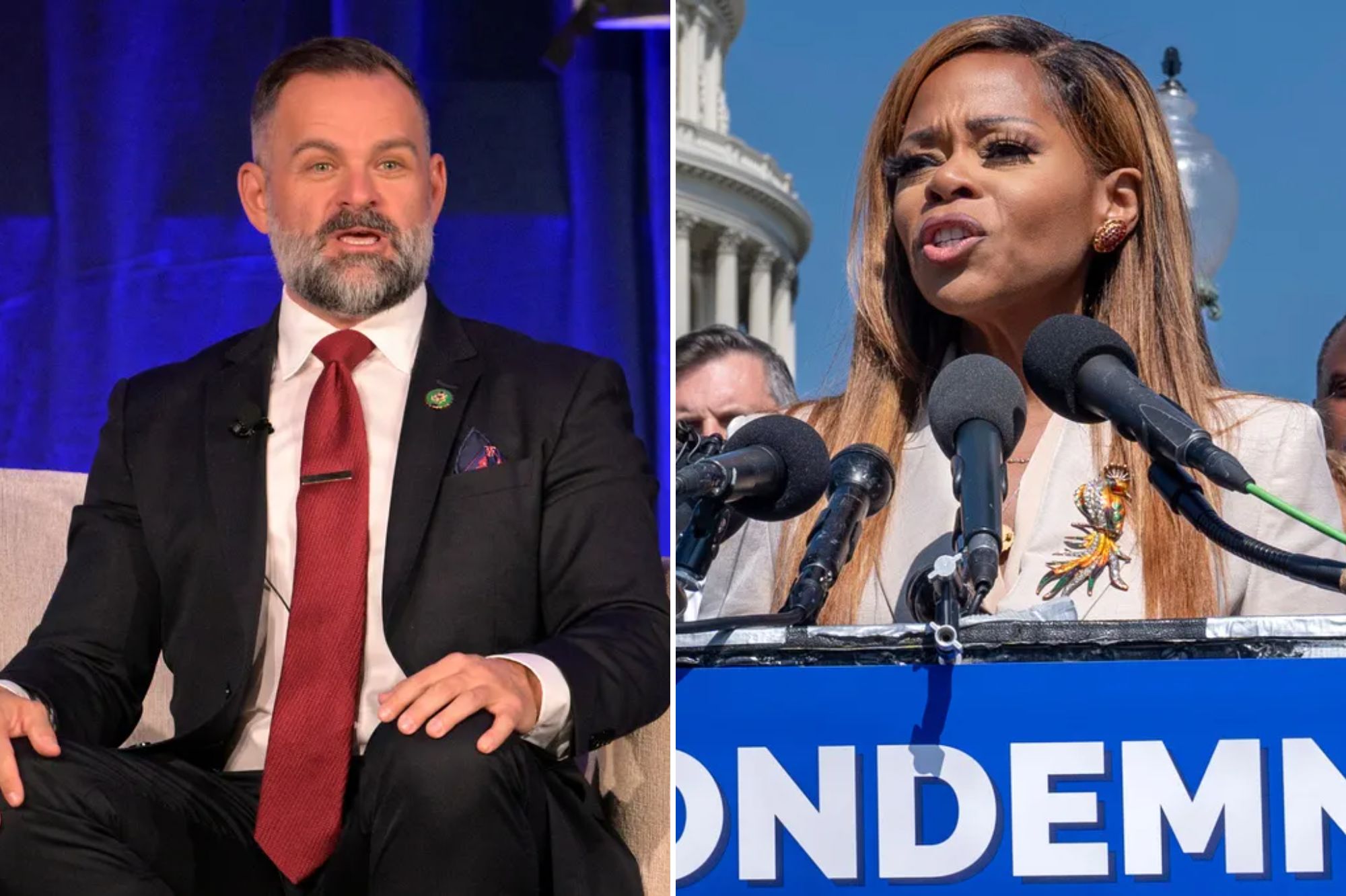 Reps. Cory Mills and Sheila Cherfilus-McCormick