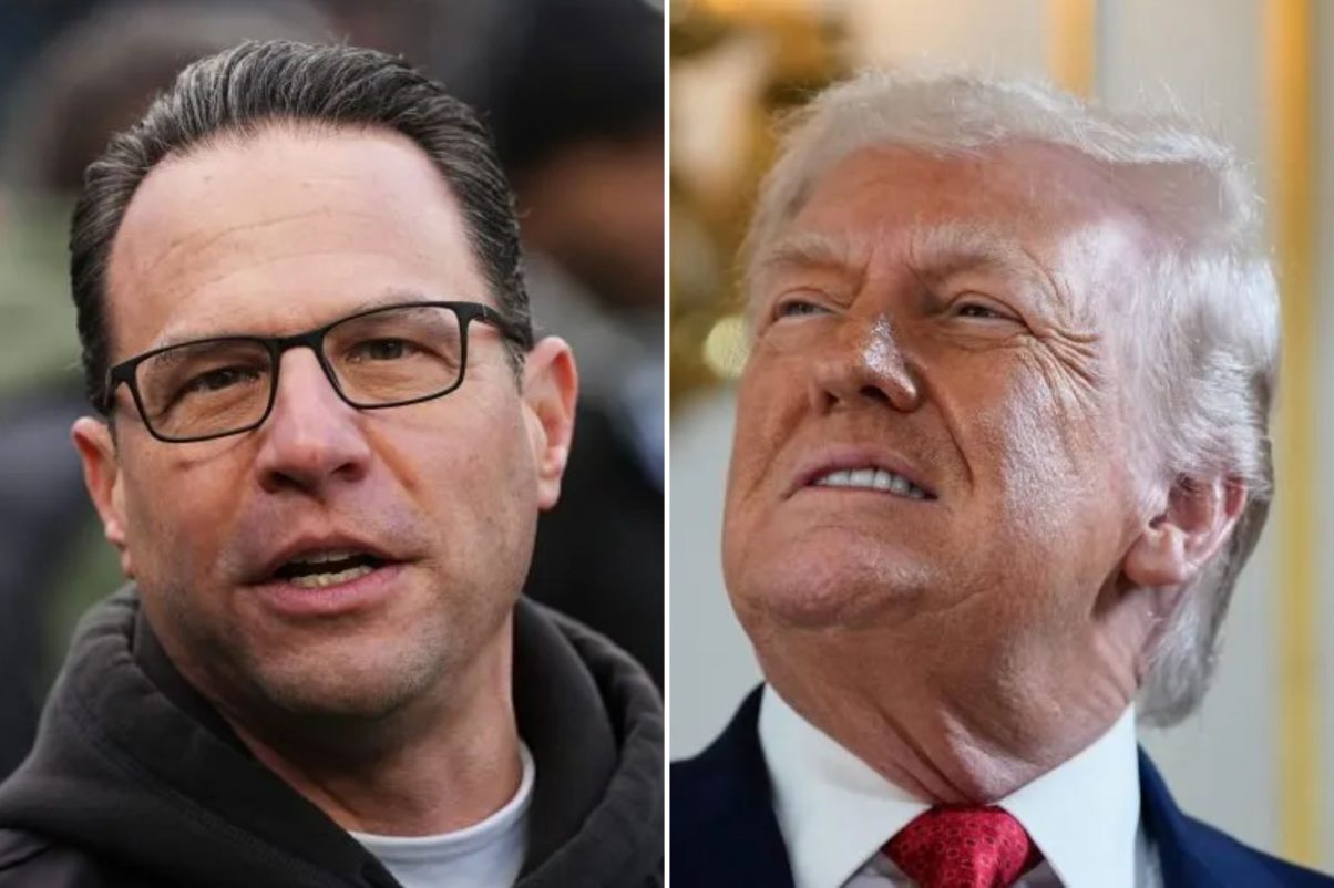 Shapiro and Trump.