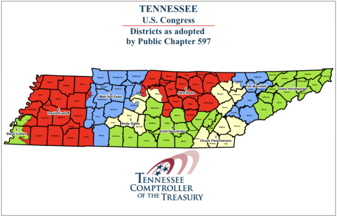 Tennesse Congressional Map