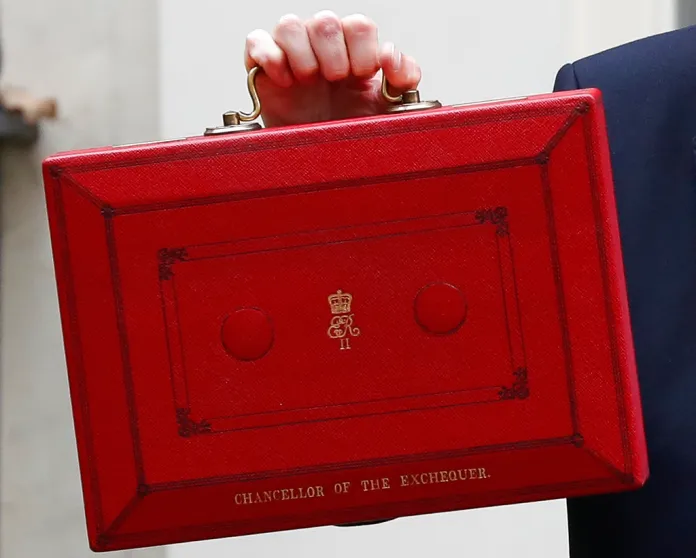 Red dispatch box