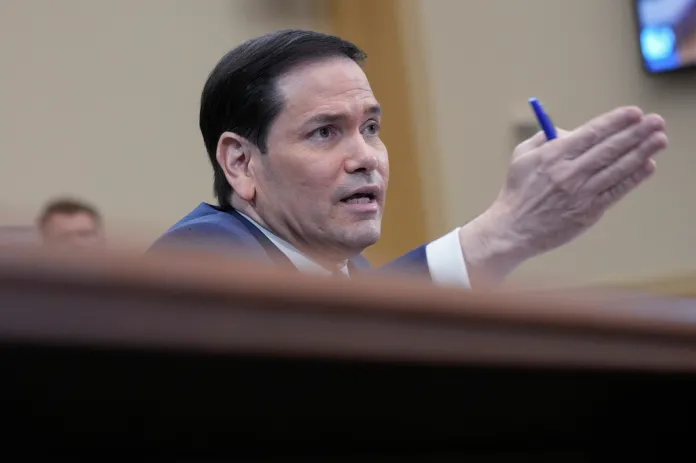Rubio testifying in the House